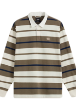 VANS Fly High L/S Rugby Polo - Turtledove