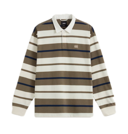 VANS Fly High L/S Rugby Polo - Turtledove