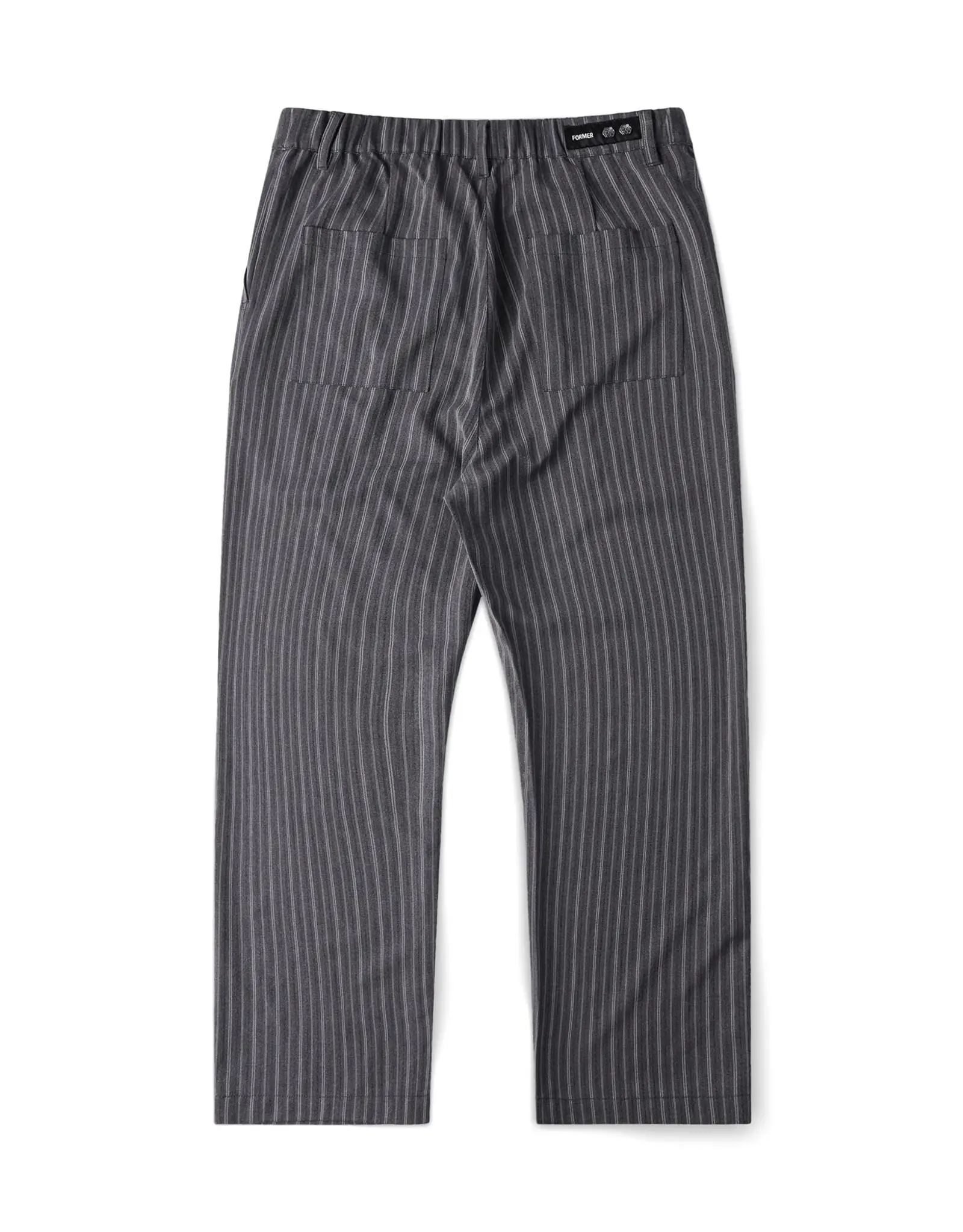 FORMER Anderson Pinstripe Pant - Grey