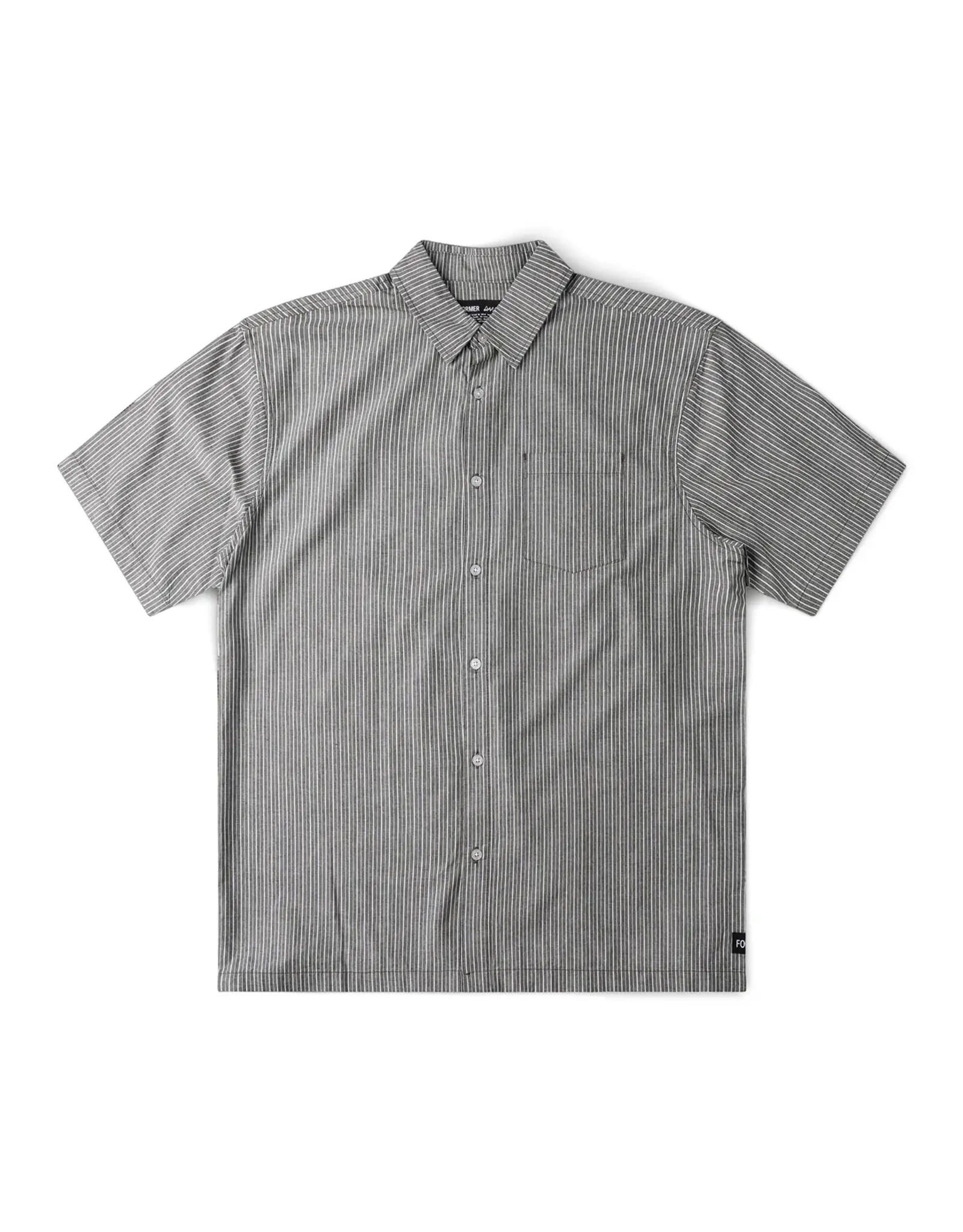 FORMER Reynolds Stripe S/S Shirt - Surplus
