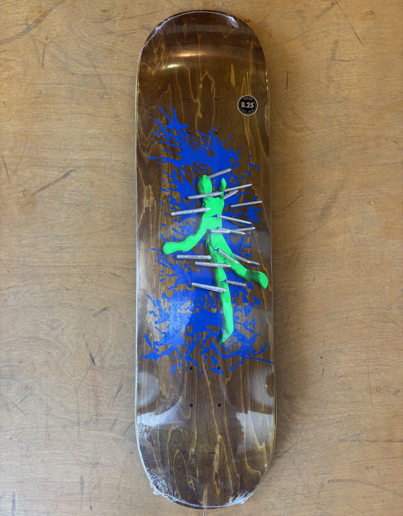 THERE SKATEBOARDS Spikes Team Deck - 8.25