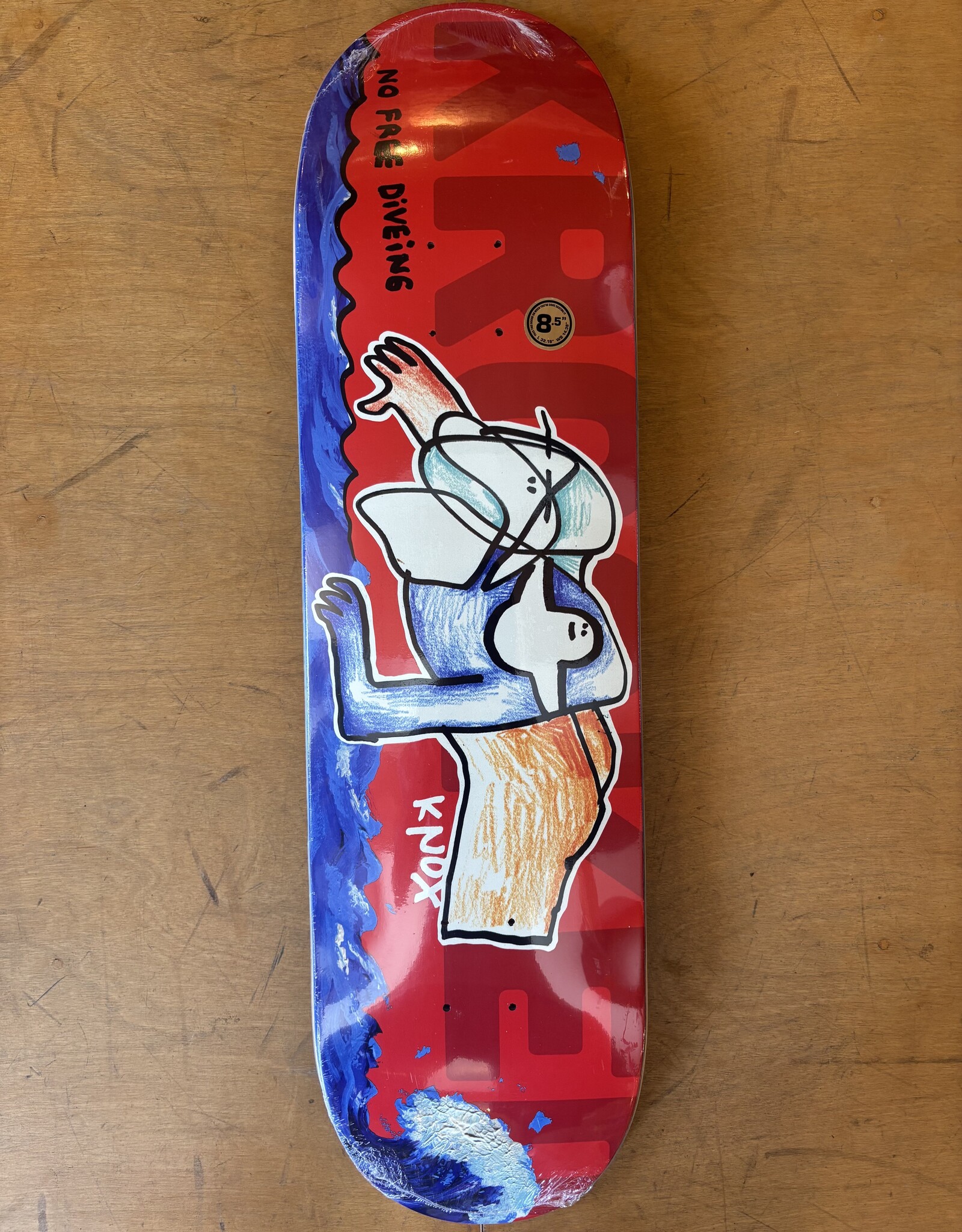 KROOKED Tom Knox Free Dive Pro Deck - 8.5
