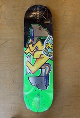 KROOKED Bobby Worrest Neon Robot Pro Slick Deck - 8.3