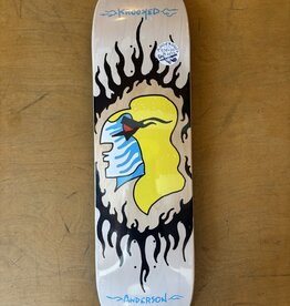 KROOKED Manderson Pink Flame Pro Deck - 8.38