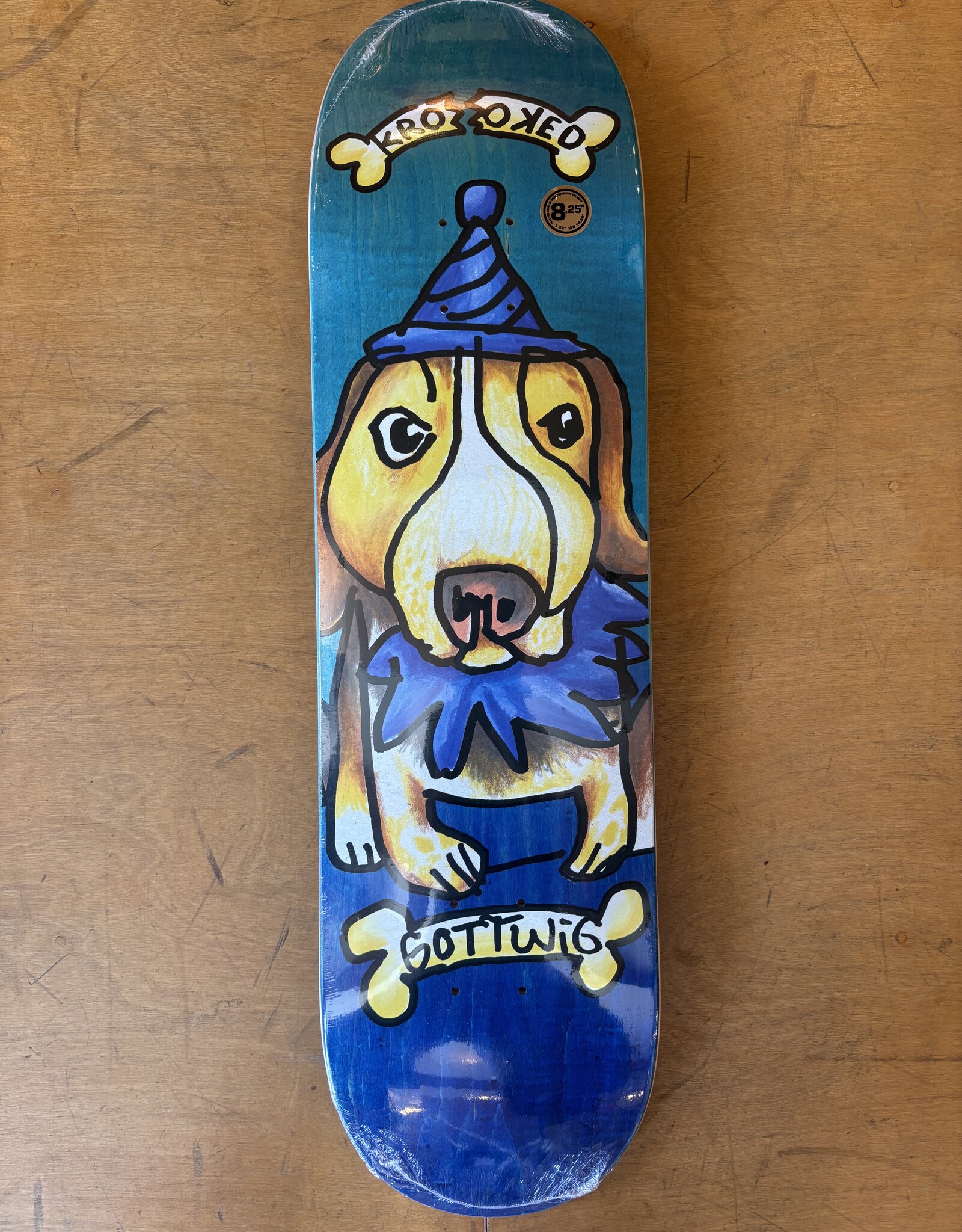 KROOKED Matt Gottwig Blueberry Pro Deck - 8.25