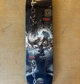 REAL SKATEBOARDS Toby Ryan Dog Bite Pro Deck - 8.25