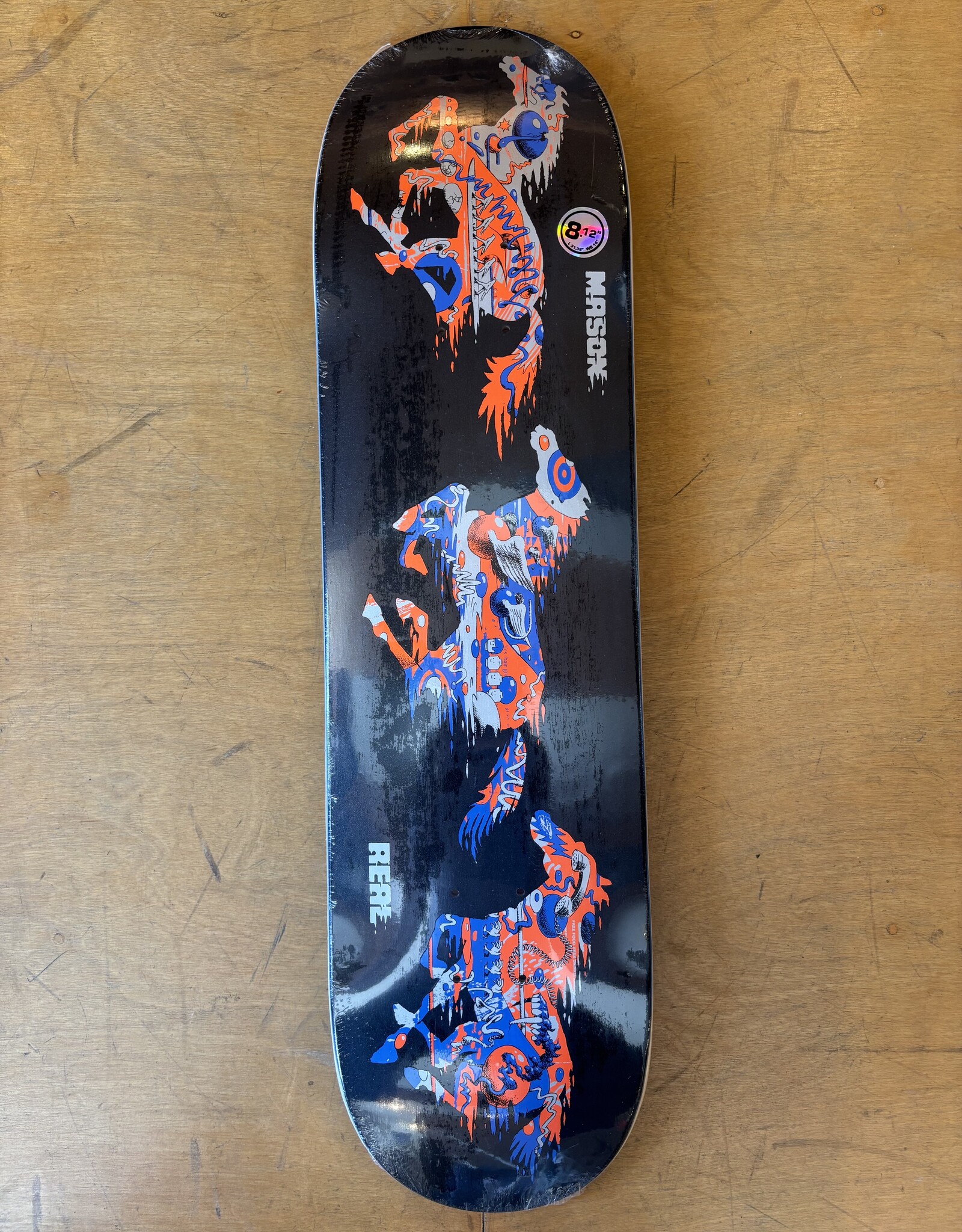 REAL SKATEBOARDS Mason Silva Horsepower Pro Deck - 8.12