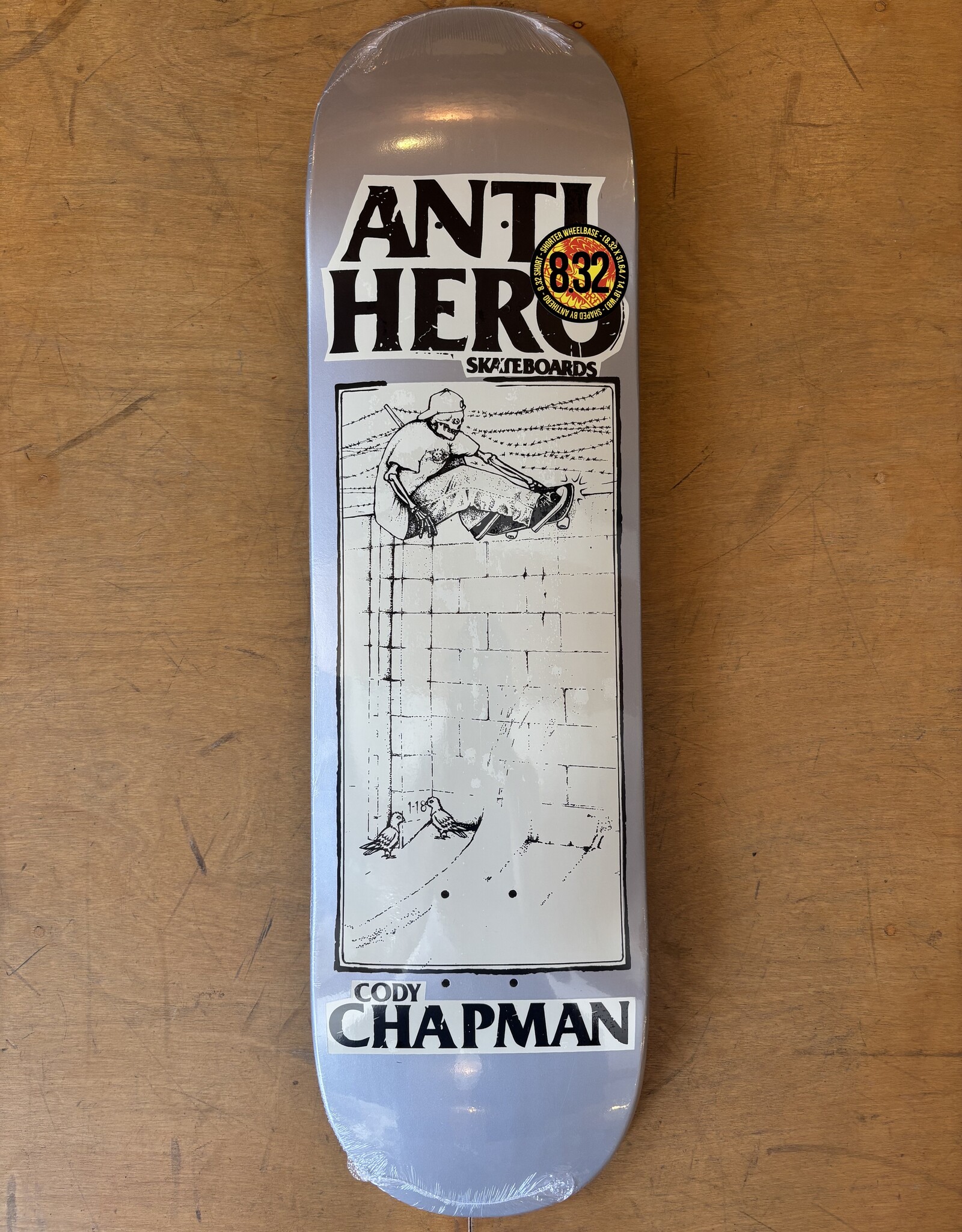 ANTI HERO Cody Chapman Lance Pro Deck - 8.32