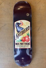 ANTI HERO Nick Matthews Homers 2 Pro Deck - 8.62