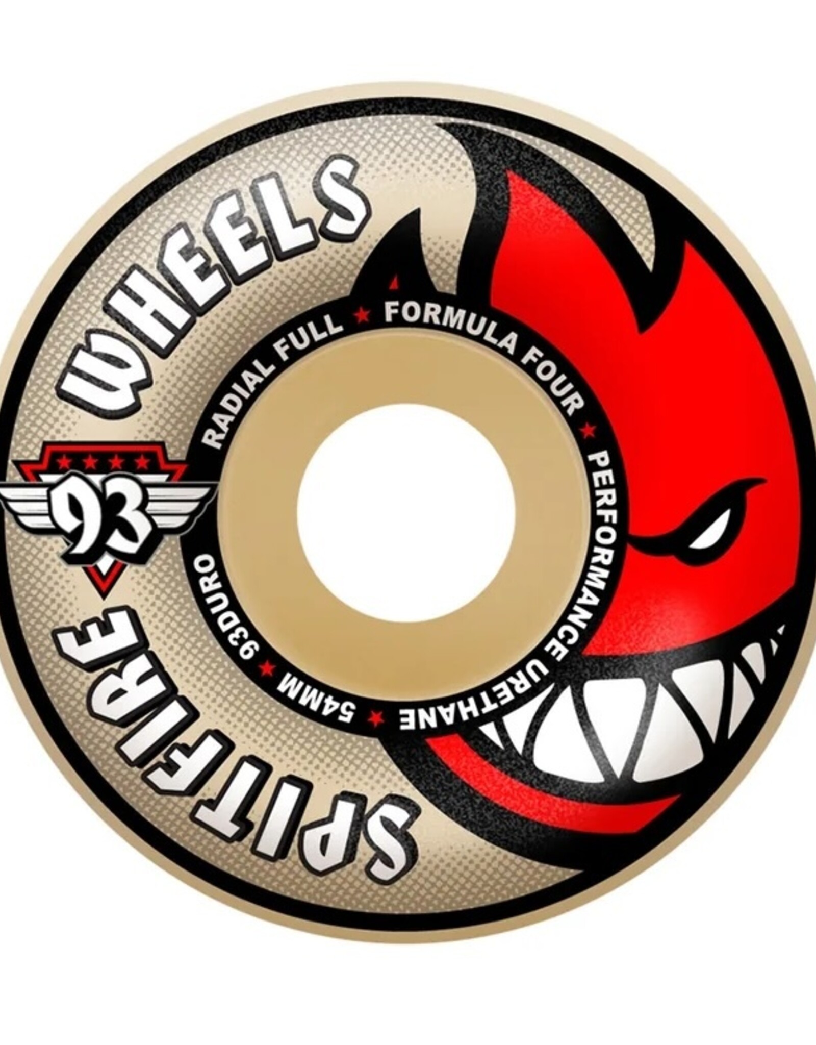 SPITFIRE F4 93 Radial Full Wheels Natural - All Sizes