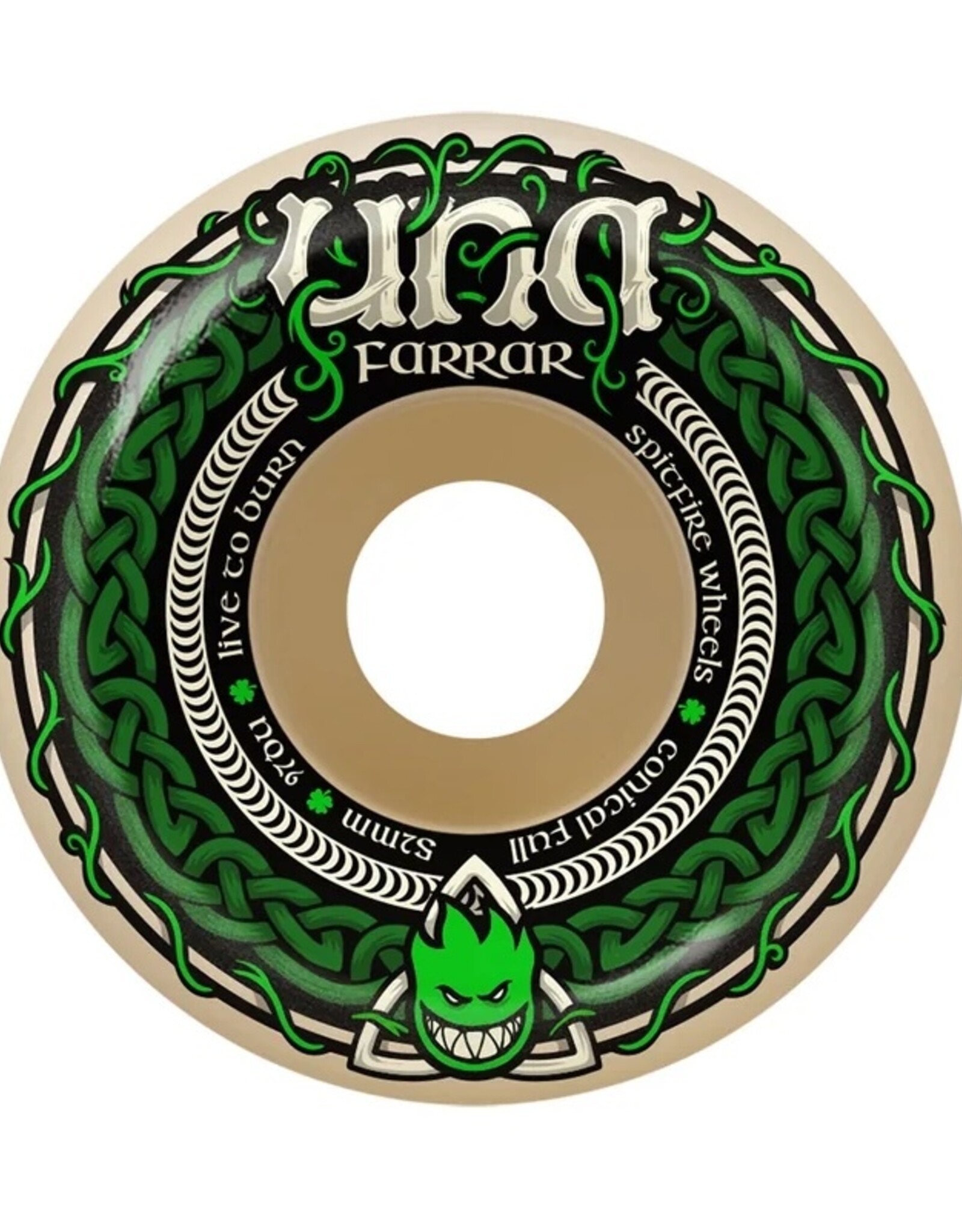 SPITFIRE F4 97 Una Trinity Conical Full Wheel Natural - 52mm