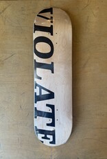 HARDBODY Violate Team Deck Natural / Black - 8.375