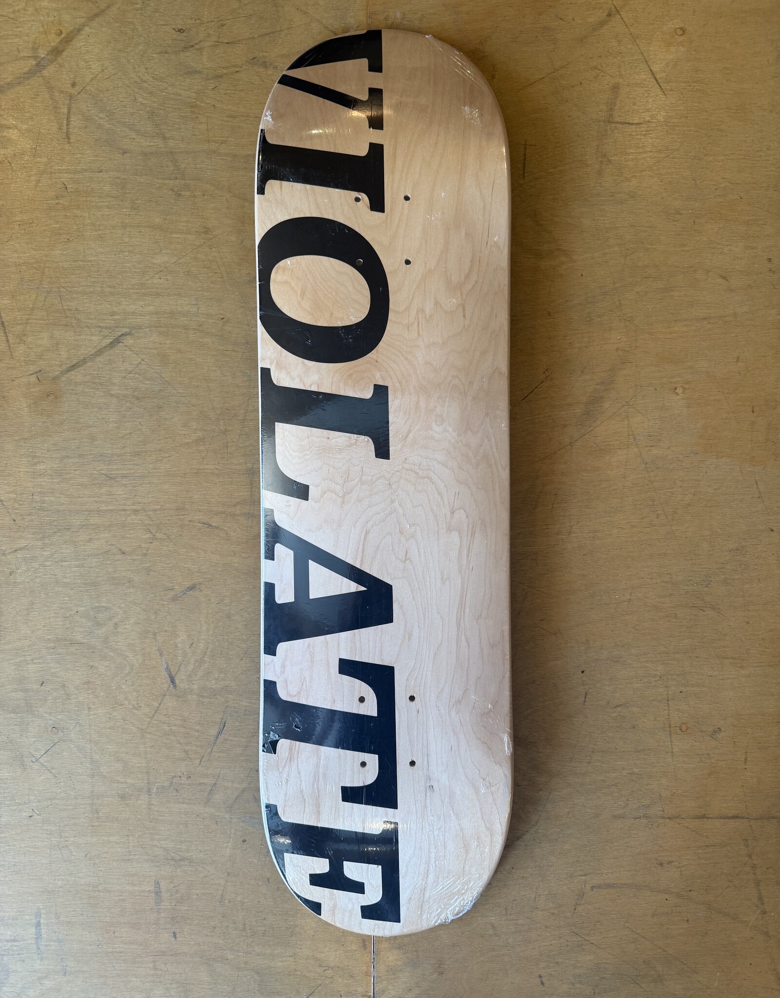 HARDBODY Violate Team Deck Natural / Black - 8.375
