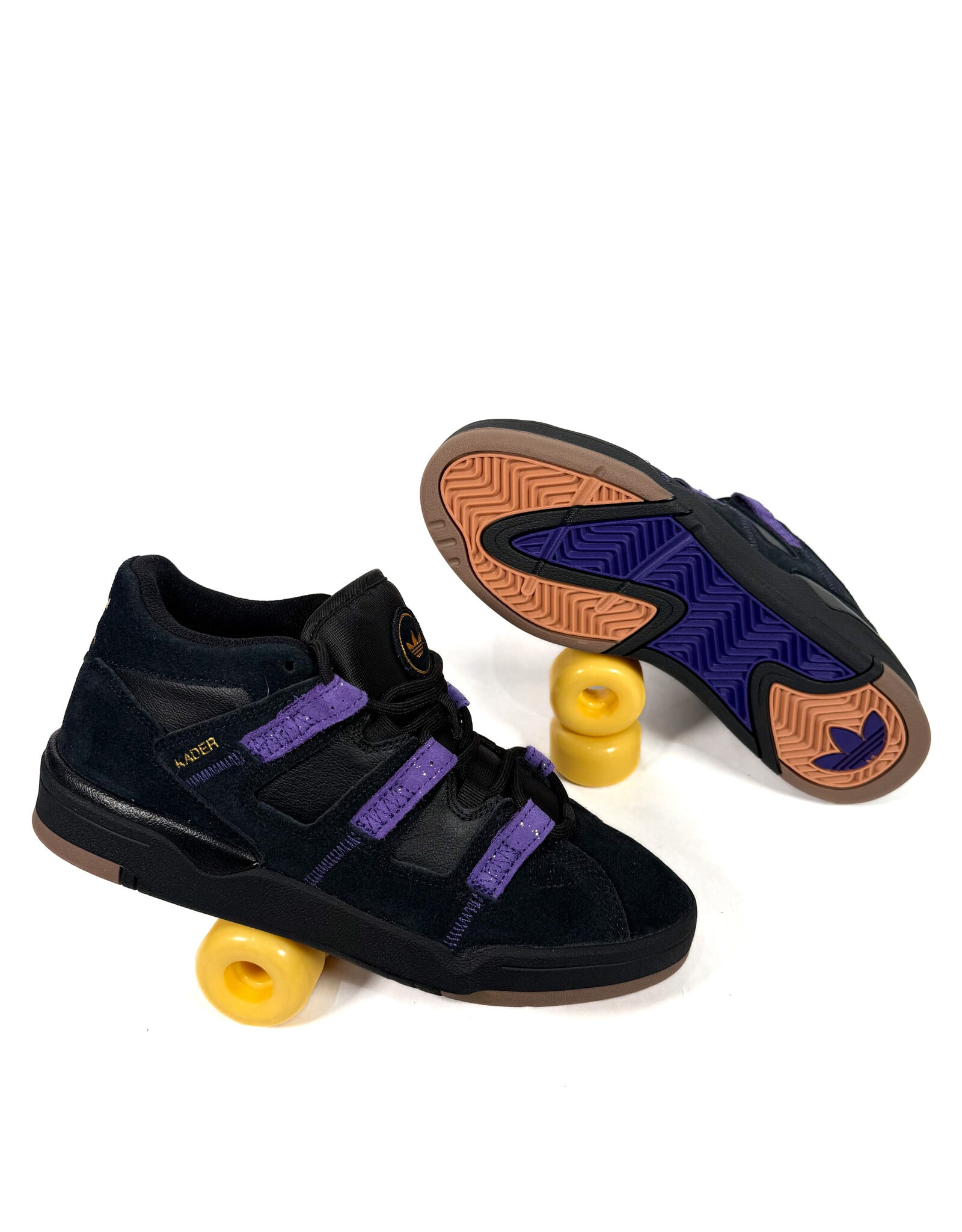 ADIDAS Kader - Core Black / College Purple / Gold Metallic