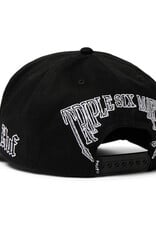 HUF x Three 6 Mafia Snapback Hat - Black