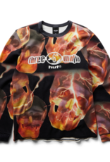 HUF x Three 6 Mafia Torched L/S Thermal - Multi