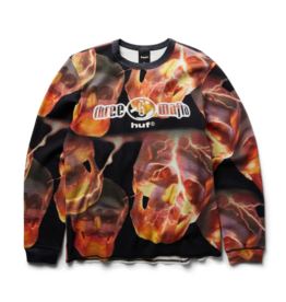 HUF x Three 6 Mafia Torched L/S Thermal - Multi