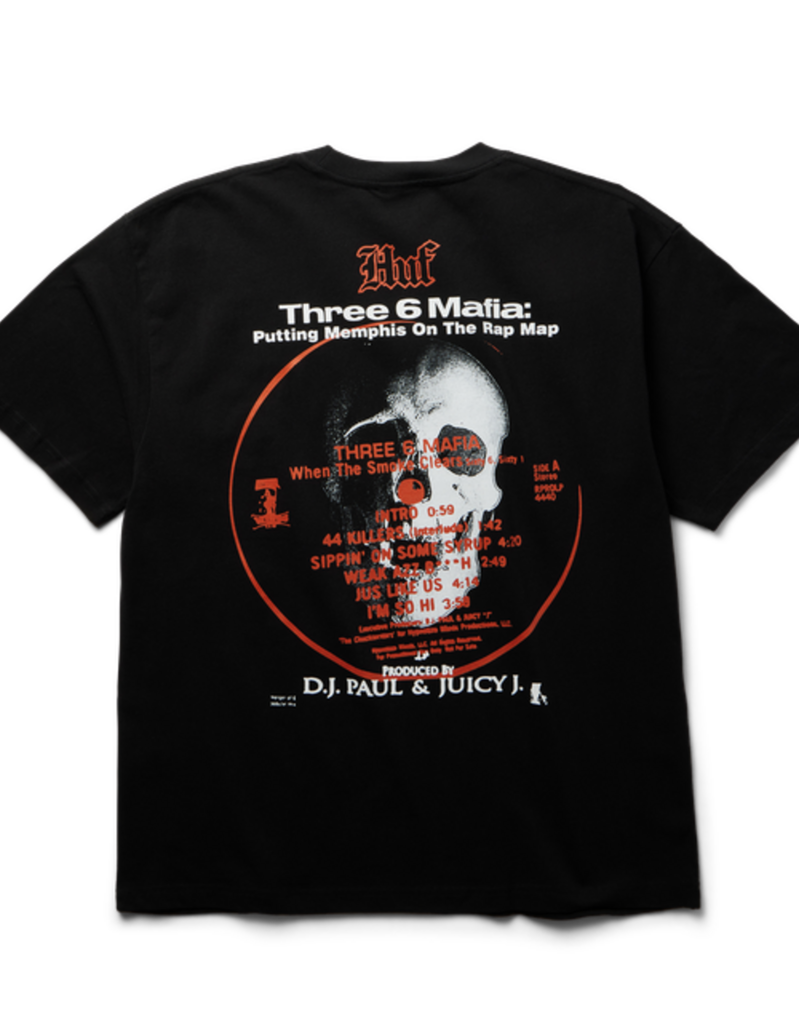 HUF x Three 6 Mafia Mystic Styles Tee - Black