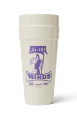 HUF x Three 6 Mafia Ceramic Double Cup - White