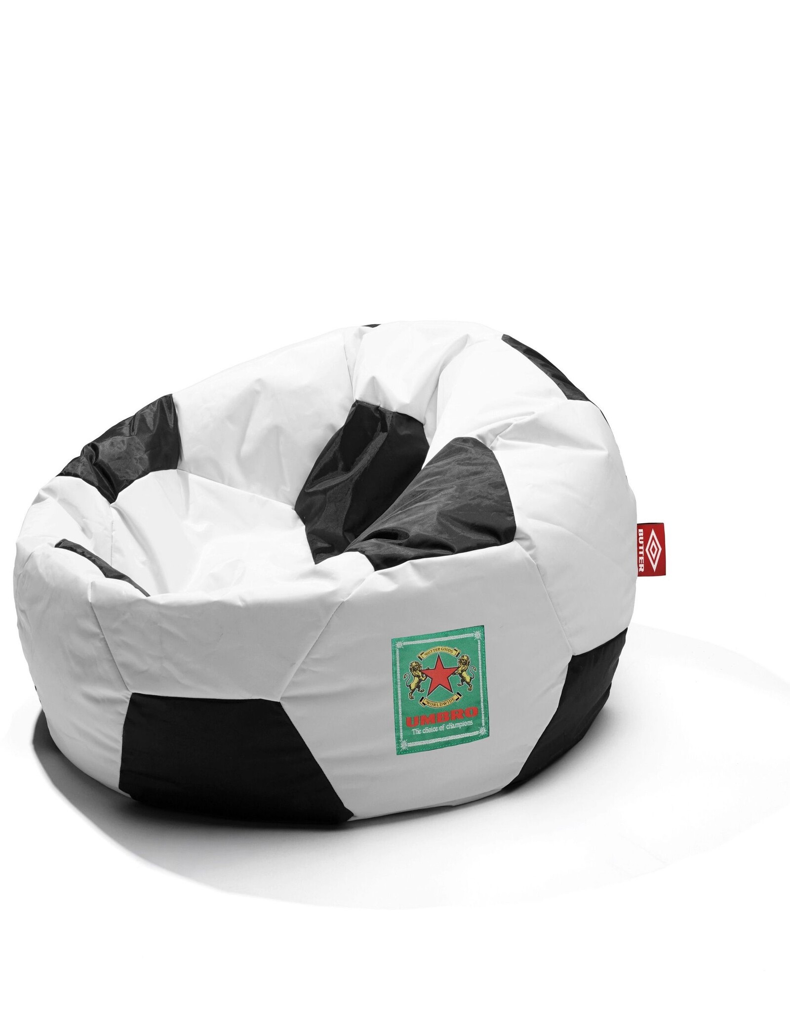 BUTTER GOODS  x Umbro Football Beanbag - Black / White