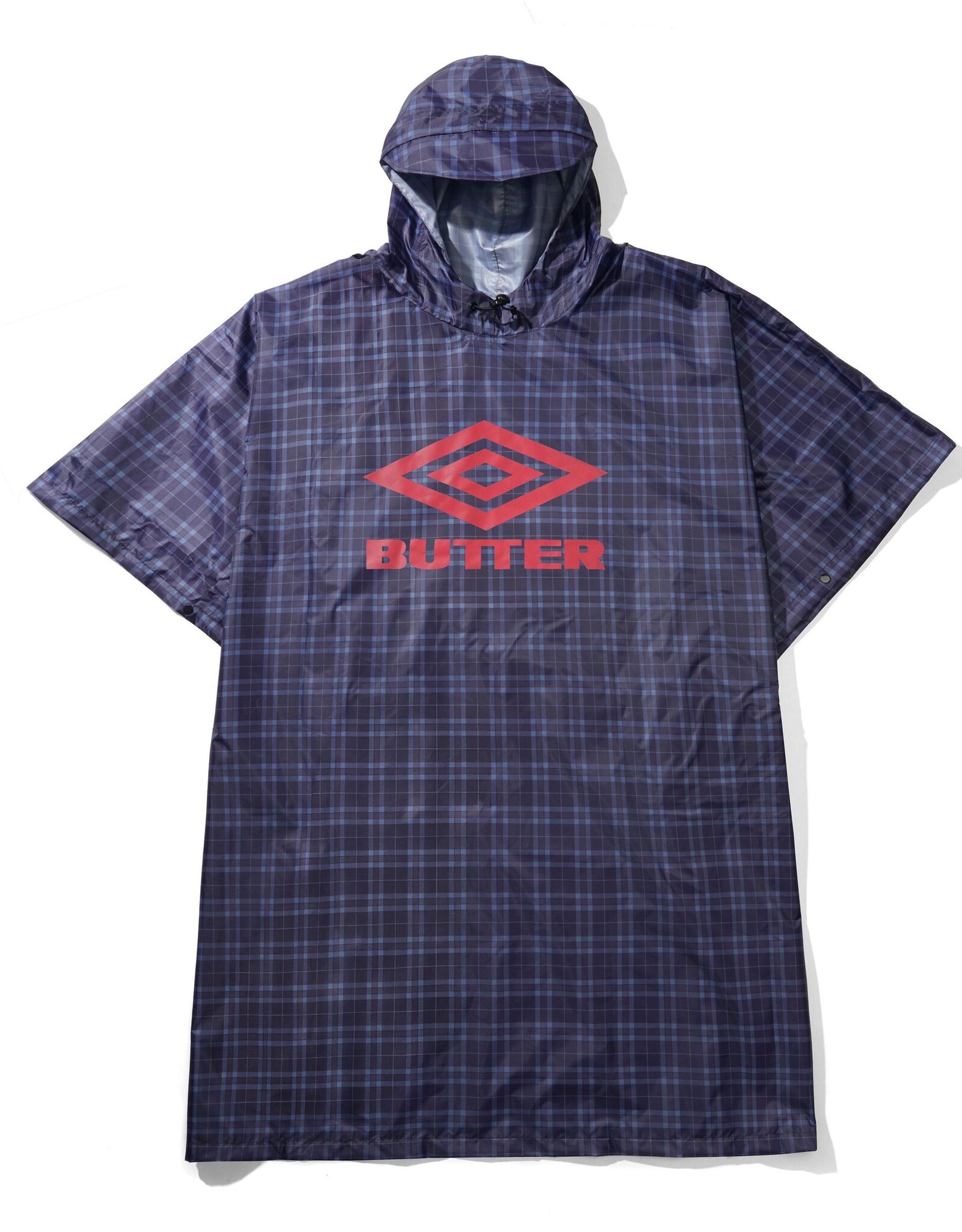 BUTTER GOODS x Umbro Poncho - Plaid