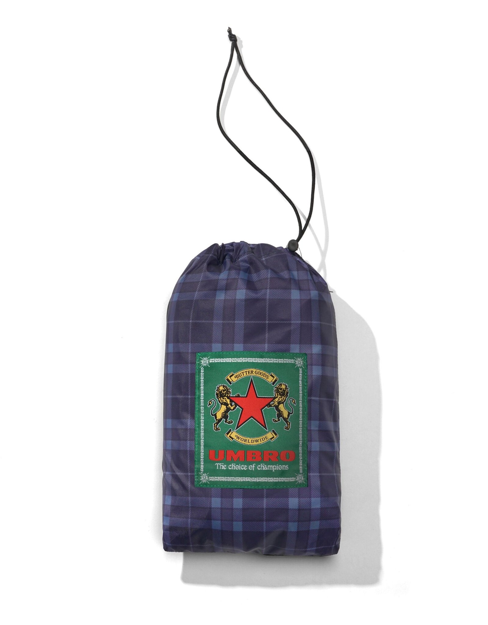 BUTTER GOODS x Umbro Poncho - Plaid