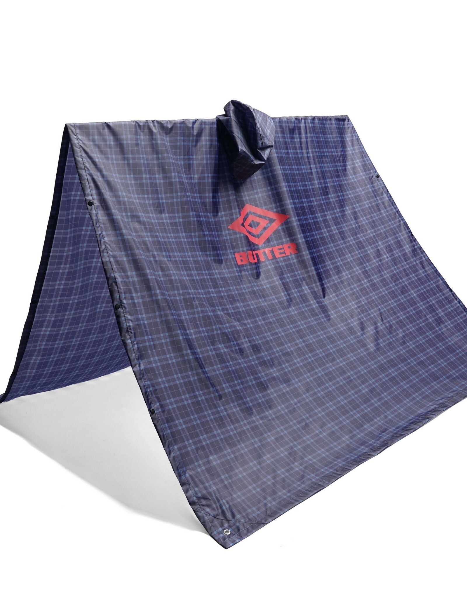 BUTTER GOODS x Umbro Poncho - Plaid