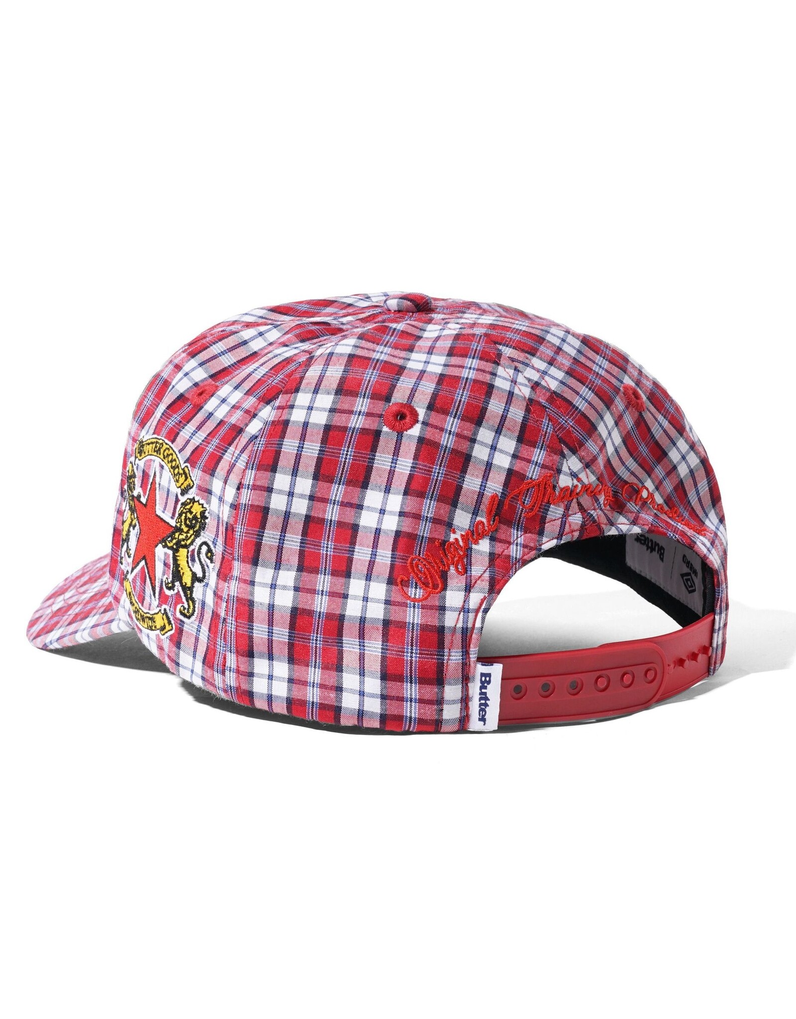 BUTTER GOODS x Victory 5 Panel Cap - Plaid