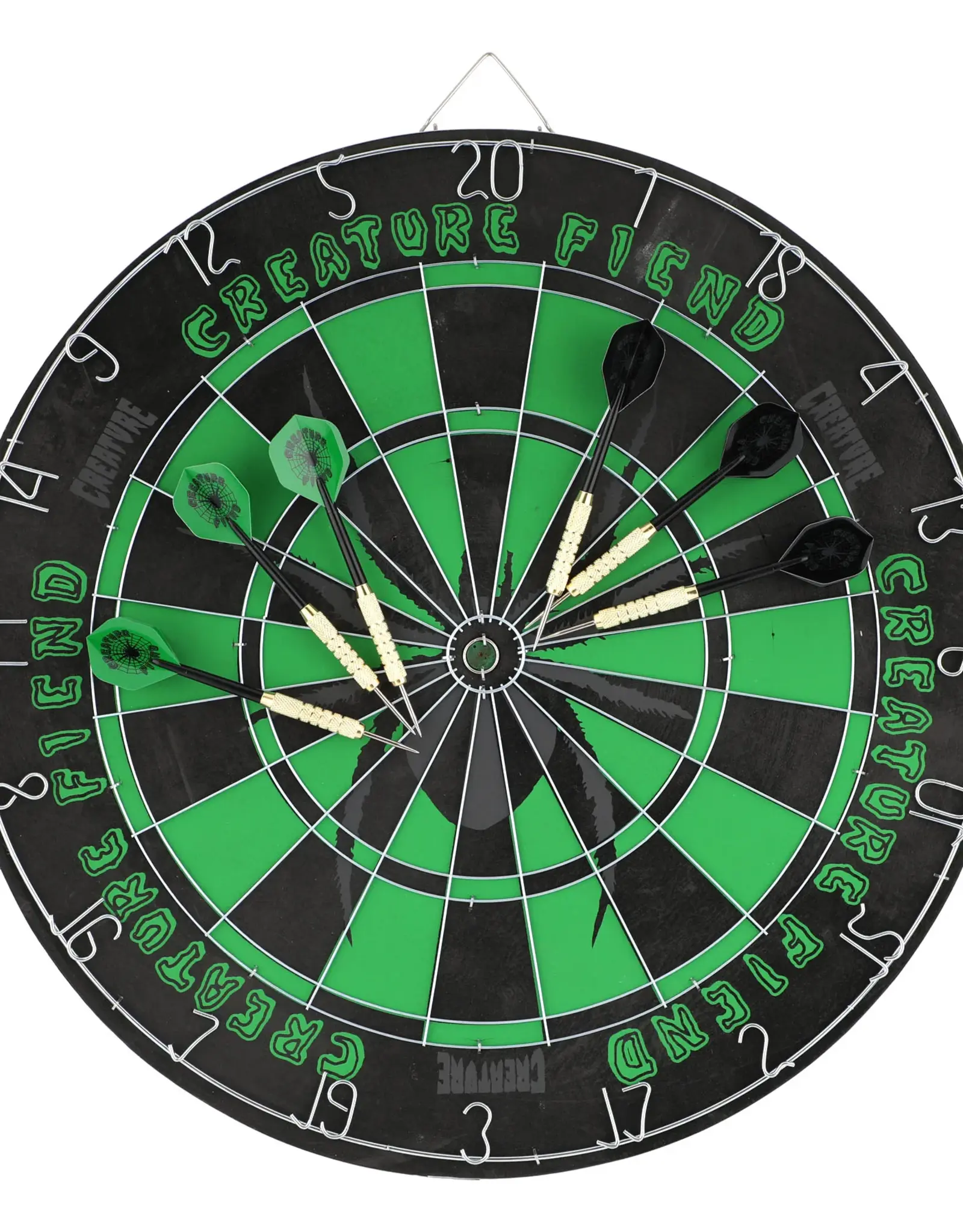 CREATURE Web Dart Board - Black