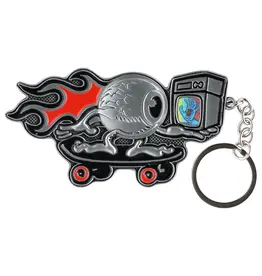 SANTA CRUZ Santa Cruz Presents Keychain - Silver