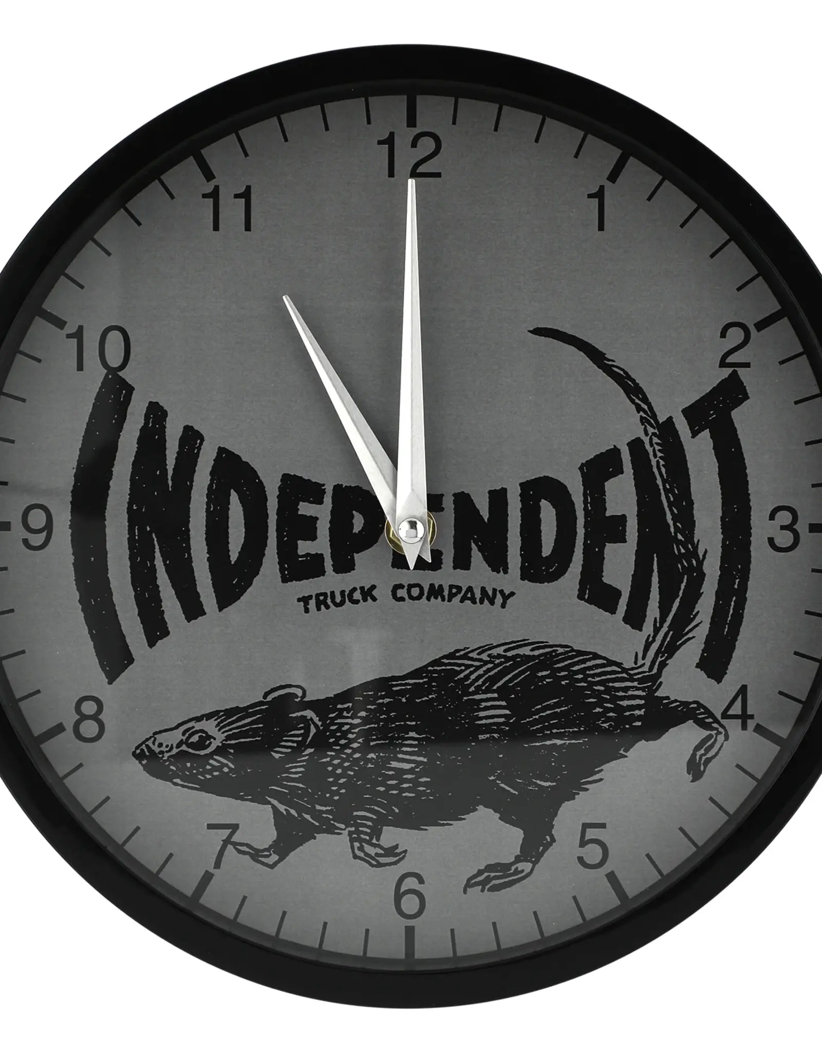 INDEPENDENT Rat Race Clock - Black / Parchment
