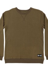 INDEPENDENT Cannery Crew L/S Waffle Knit - Army Green