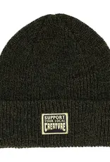 CREATURE REV Support Long Shoreman Beanie - Olive Heather
