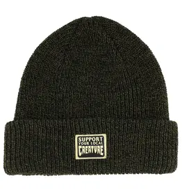 CREATURE REV Support Long Shoreman Beanie - Olive Heather