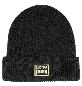 CREATURE REV Support Long Shoreman Beanie - Charcoal Heather