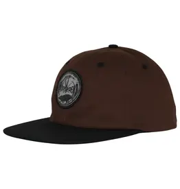 INDEPENDENT Rat Race Snapback Hat - Dk Brown / Black