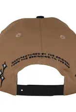 SANTA CRUZ Model SC Snapback Hat - Dk Tan / Black