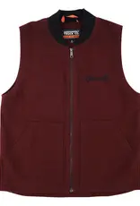 INDEPENDENT Built to Grind Work Vest - Deep Burgundy