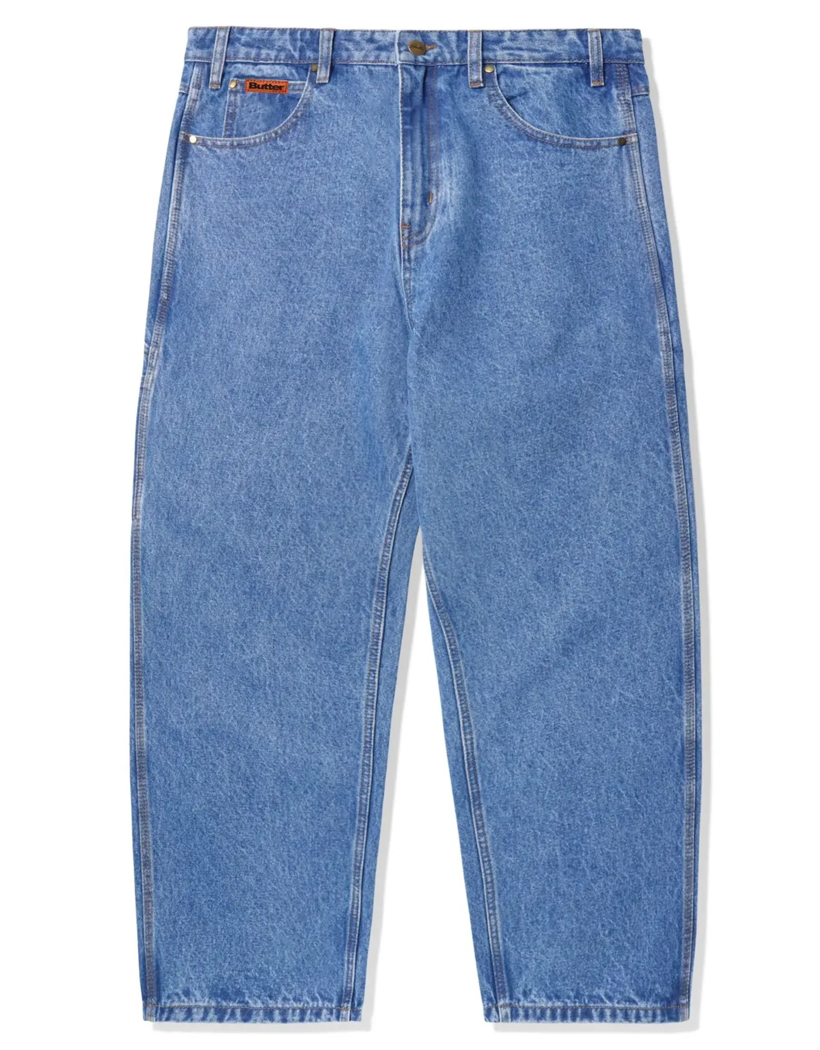 BUTTER GOODS Baggy Denim Jeans - Washed Indigo