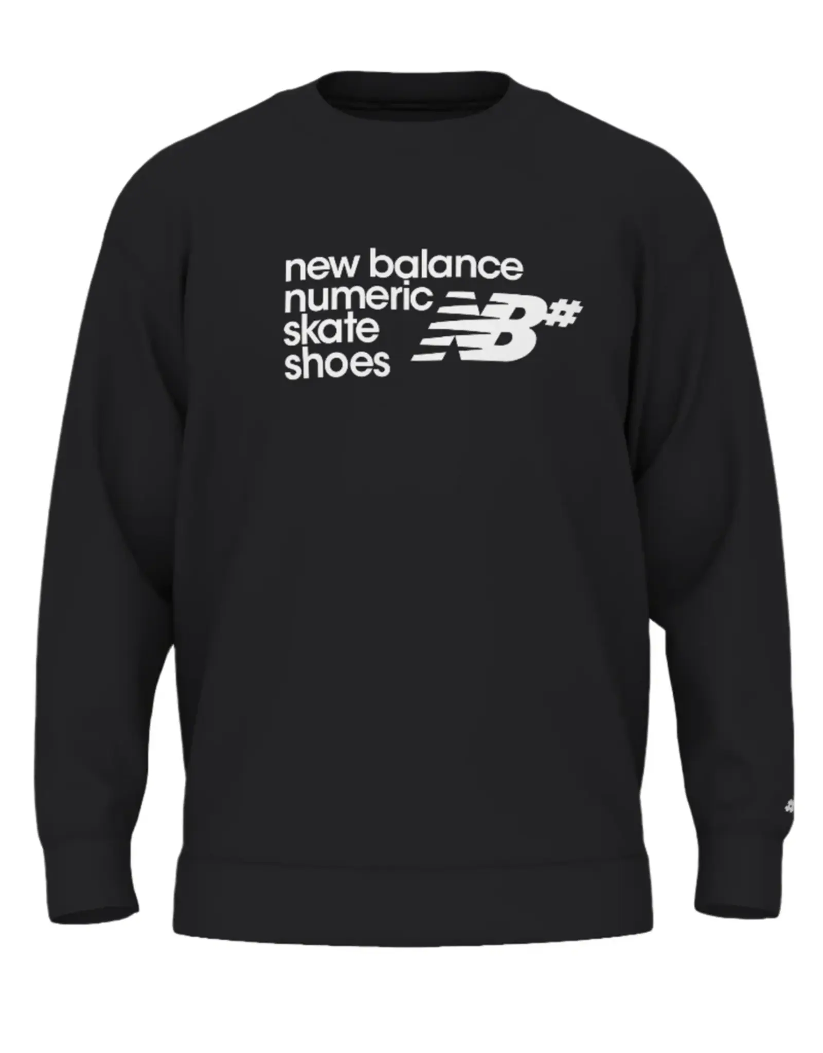 NEW BALANCE NB Numeric French Terry Crew - Black