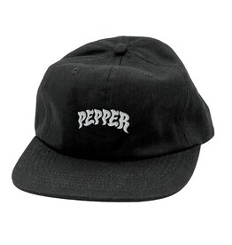 PEPPER GRIP Pepper Grip Logo Hat - Black / Silver