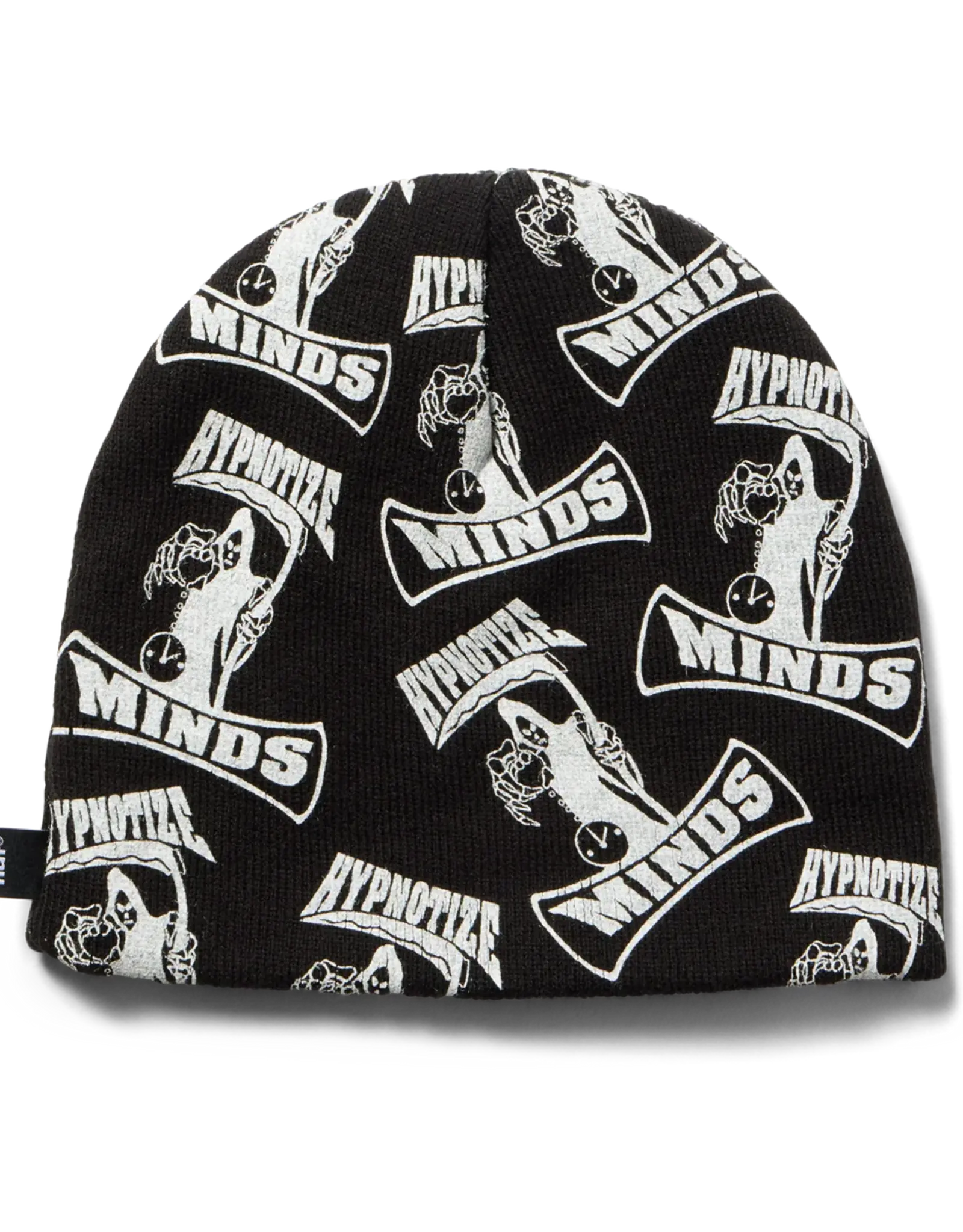 Three 6 Mafia Skull Beanie - Black