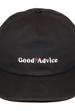 GOOD ADVICE Canvas Chat Line Cap - Black
