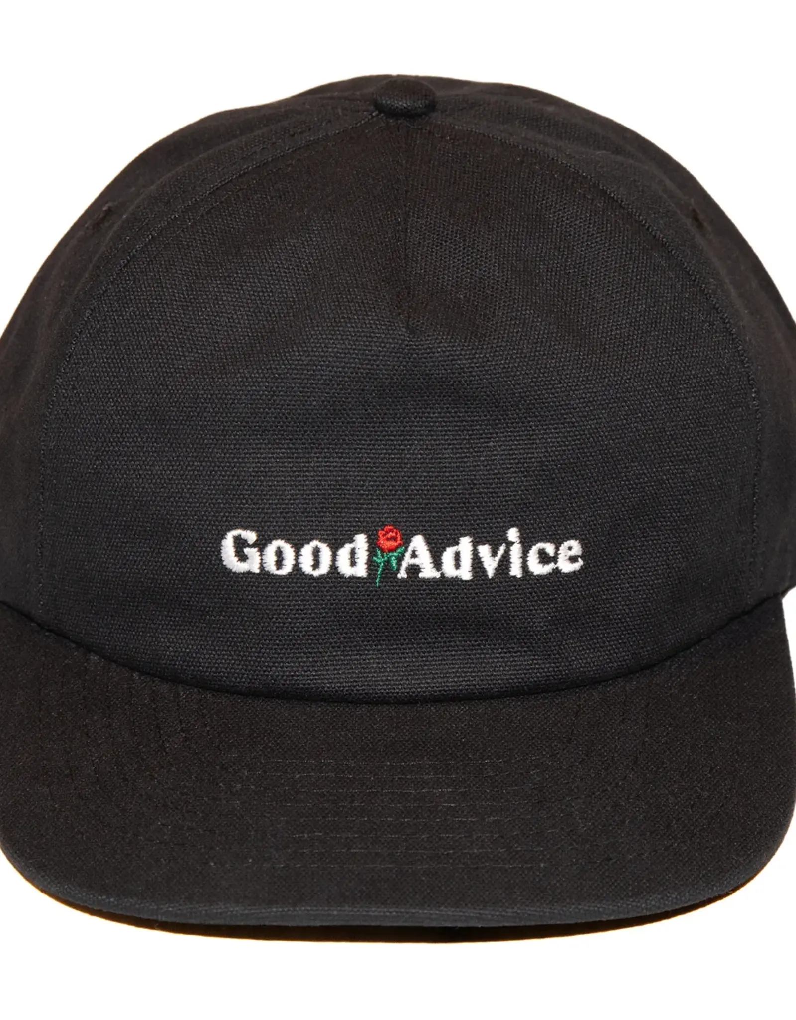 GOOD ADVICE Canvas Chat Line Cap - Black