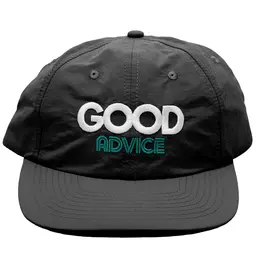GOOD ADVICE Good Time Cap - Ripstop Black