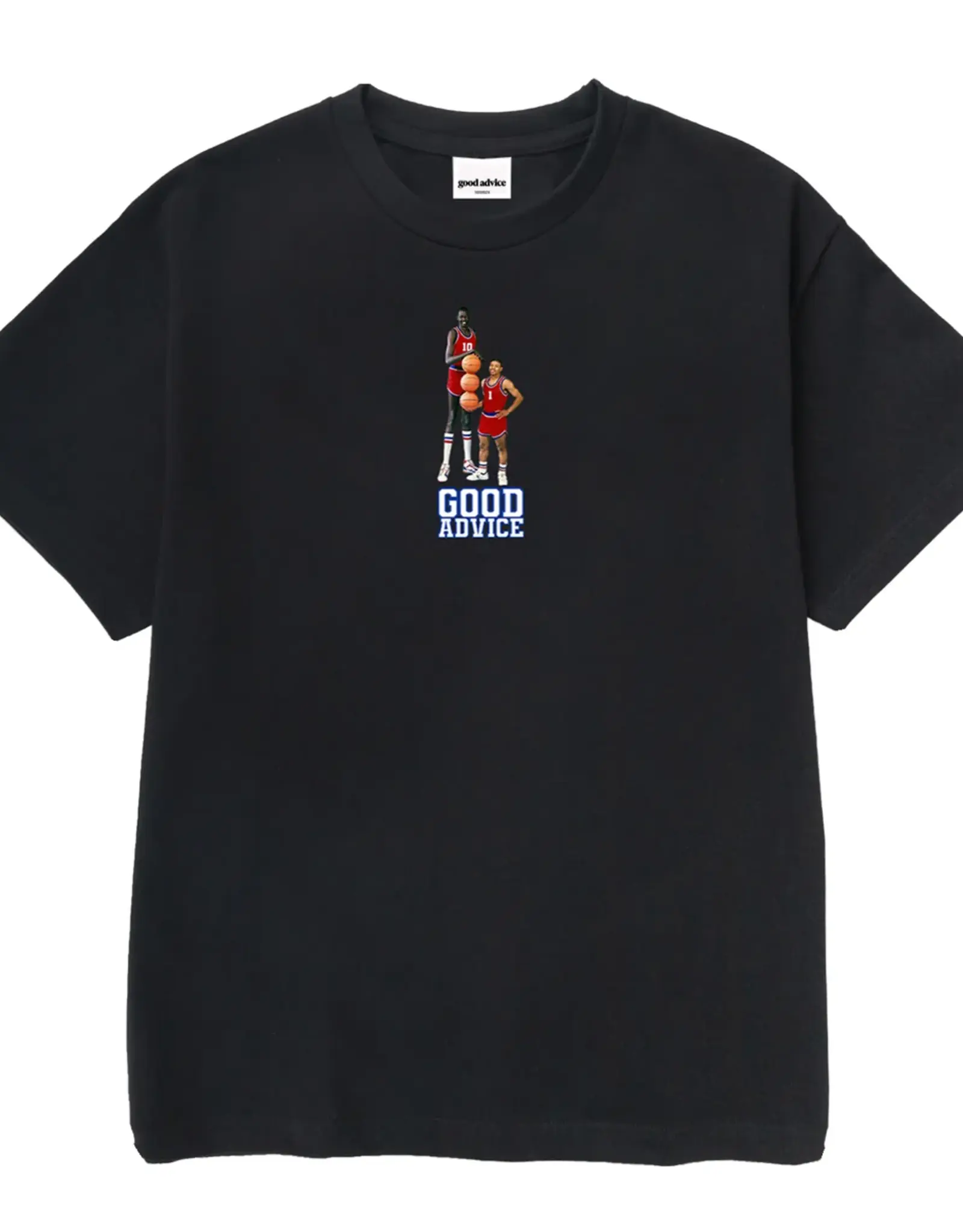 GOOD ADVICE Teamwork Tee - Black