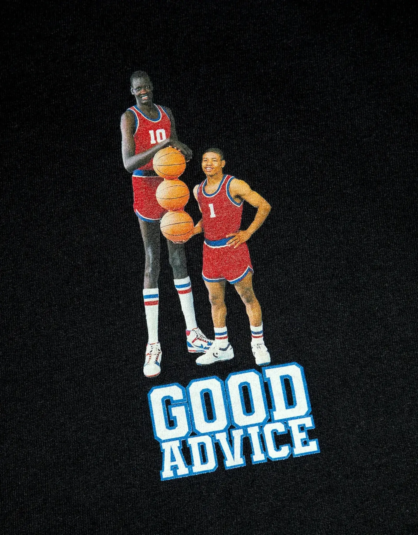 GOOD ADVICE Teamwork Tee - Black
