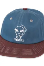 THEORIES Outer Space Snapback Hat - Blue / Dark Cherry