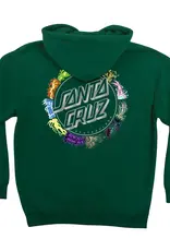 SANTA CRUZ Pokemon Power Dot Pullover Hoodie - Forest