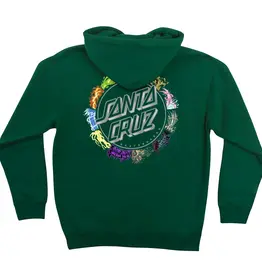 SANTA CRUZ Pokemon Power Dot Pullover Hoodie - Forest